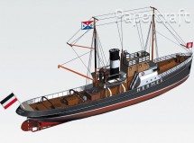 Papírový model - vyprošťovací remorkér Hermes (3312) 
