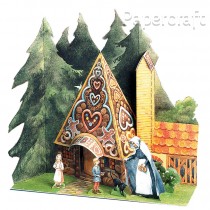 Papírový model - Pohádka Jeníček a Mařenka (659)
