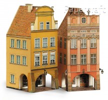 Papírový model - Staré Město - sada 4 (660)