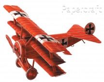 Papírový model - Fokker DR I (666)