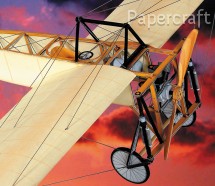 Papírový model - Letadlo Blériot XI (669)