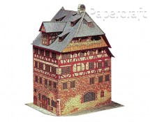 Papírový model - Dům Albrechta Dürera (680)