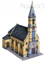Papírový model - Staroměstský kostel ve Pfersbachu (686)