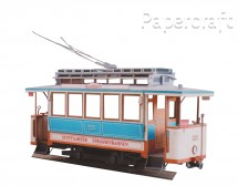 Papírový model - Stuttgartská tramvaj 222 (693)