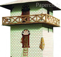 Papírový model - Římská strážní věž (657)
