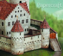 Papírový model - Hrad Möckmühl (612)