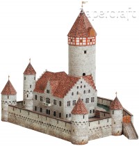 Papírový model - Hrad Möckmühl (612)