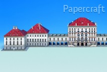 Papírový model - Palác Nymphenburg (569)