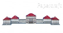 Papírový model - Palác Nymphenburg (569)