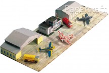 Papírový model - Letiště (708)