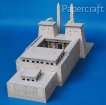 Papírový model - Egyptský palác 711