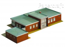 Papírový model - Železniční stanice Bodenheim (71403)