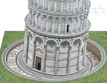 Papírový model - Šikmá věž v Pise (716)