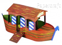 Papírový model - Noemova archa (71807)