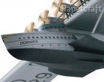 Papírový model - Letadlo Dornier Do X (718)