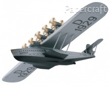 Papírový model - Letadlo Dornier Do X (718)