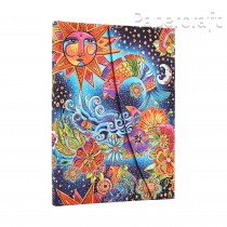 Diář Paperblanks 18měsíční 2025-2026 Celestial Magic midi horizontální DE0708-2