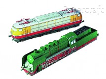 Papírový model - Dvě lokomotivy (72063)
