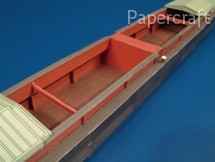 Papírový model - Binnenschiff - vlečný člun(72621)