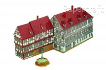 Papírový model - Frechshaus Forchheim (72235)