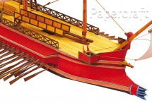 Papírový model - Římská quinqueréma (723)
