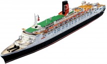 Papírový model - Queen Elizabeth 2(72359)