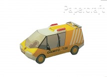 Papírový model - ÖAMTC - zásahové vozidlo (72368)