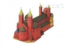 Papírový model - Dom zu Speyer (72417)