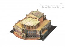 Papírový model - Saská státní opera Semperoper (72451)