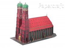 Papírový model - Frauenkirche - Kostel naší paní (72459)