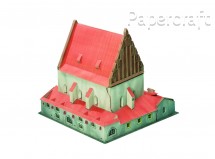 Papírový model - Staronová synagoga v Praze (72581)