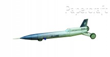 Papírový model - Blue Flame (72597)