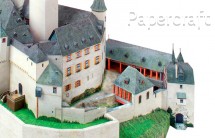Papírový model / vystřihovánka - Hrad Marksburg (753)