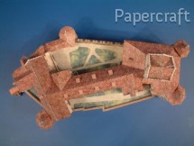 Papírový model - Hrad Meersburg (763)