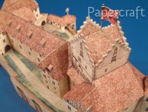 Papírový model - Hrad Meersburg (763)