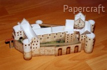 Papírový model - Hrad Meersburg (763)