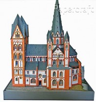 Papírový model - Katedrála sv. Jiří v Limburgu (770)
