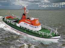 Papírový model - loď Theodor Heuss (773)