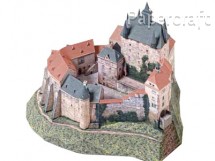Papírový model - hrad Kriebstein (778)