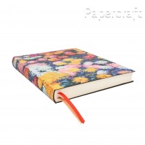 Diář Paperblanks 2026 Monet’s Chrysanthemums Flexis ultra denní FE0853-9
