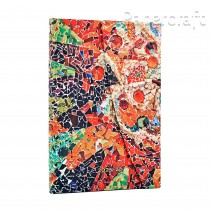 Diář Paperblanks 18měsíční 2025-2026 Gaudi’s Sun mini horizontální DE0704-4