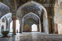 Diář Paperblanks 2026 Safavid Indigo midi vertikální DE0772-3