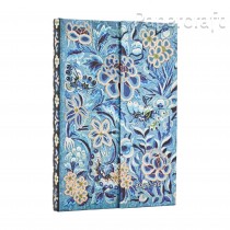 Diář Paperblanks 18měsíční 2025-2026 Blue Willow mini horizontální DE0702-0