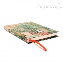Diář Paperblanks 18měsíční 2025-2026 Cezanne’s Terracotta Pots and Flowers midi horizontální DE0709-