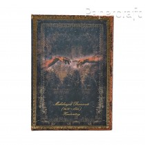 Diář Paperblanks 2026 Michelangelo, Handwriting midi vertikální DE0769-3