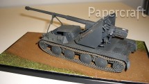 Německá samohybná protitanková zbraň PaK 43/3 Waffentrager
