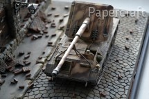 Německá samohybná protitanková zbraň PaK 43/3 Waffentrager