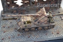 Německá samohybná protitanková zbraň PaK 43/3 Waffentrager
