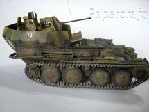 Něměcký protiletadlový tank Flakpanzer 38(t)