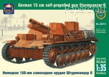 Německá samohybná zbraň Sturmpanzer II, 15 cm